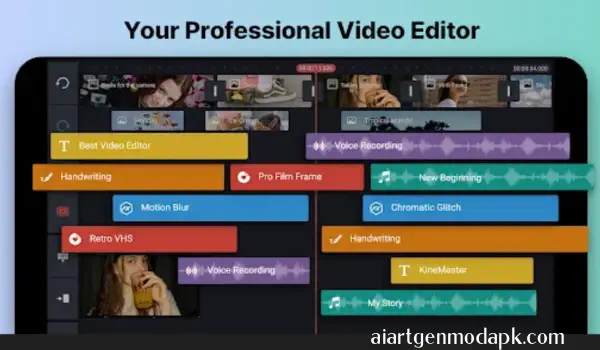 kinemaster professional video editor