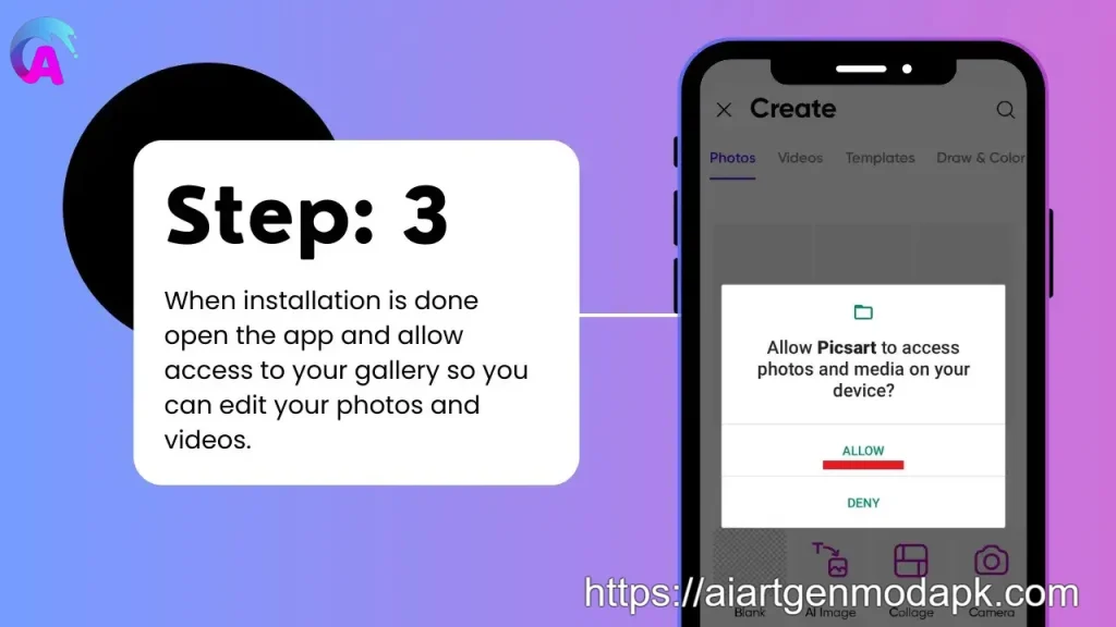 Picsart Mod App Download Step 3